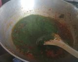A picture of step 10 of Palak paneer.