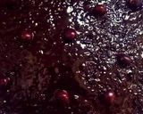 A picture of step 8 of Cookpad special saucy dark chocolate cake.