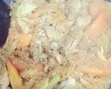 รูปขั้นตอนการทำที่ 5 ของ ข้าวผัดไก่(ข้าวบุกนุ่ม) - คีโต