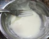 Foto del paso 1 de la receta: Glasé sin gluten ni claras, para decorar con manga