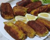 صورة لخطوة 6 من وصفة كروكات بطاطا محشية بالفرماج 😍😋❤