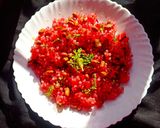 बीट रूट साबूदाना (beetroot sabudana recipe in Hindi) रेसिपी चरण 3 फोटो