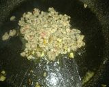 รูปขั้นตอนการทำที่ 2 ของ ถั่วลันเตาผัดหมูสับ สูตร low sodium : อาหารลดน้ำหนัก
