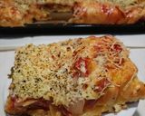 Foto langkah ke 4 dari resep Squarepan Pizza.