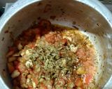A picture of step 4 of Pind chole.