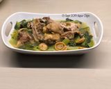 Foto langkah ke 7 dari resep Tim ayam kampung dan pok coy (sawi daging).