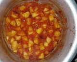 A picture of step 2 of Peas stew.