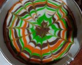 A picture of step 9 of Rainbow cake.