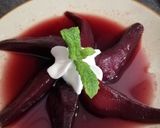 Une image de l'étape 4 de Poire au vin.