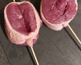 Une image de l'étape 8 de Tournedos de canard, sauce framboise.