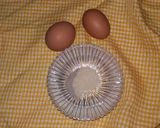 Foto langkah ke 1 dari resep Telur gulung cemilan jajanan SD (4 bahan), saos mamang jualan.