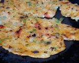 A picture of step 4 of Masala rice flour paratha.