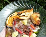 Foto langkah ke 4 dari resep Cacapan Limau Kuit Terong Bebanam.