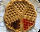 A picture of step 4 of Whole wheat eggless waffles.