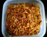 Foto langkah ke 4 dari resep Mie Tek-Tek Goreng.