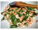 Foto langkah ke 2 dari resep Tahu Udang Cabe Ijo.