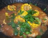 Foto langkah ke 6 dari resep Udang Cumi Saus Padang.