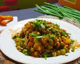 A picture of step 4 of Kachchi Haldi Ki Sabji.
