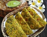 बथुआ के झटपट पराठे (Bathua ke jhatpat parathe recipe in hindi) रेसिपी चरण 7 फोटो