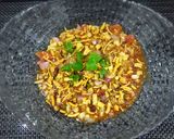 A picture of step 15 of Manchurian Chaat.