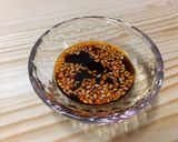 A picture of step 14 of Sichuan-Style Spicy Cold Mung Bean Jelly (Liangfen).