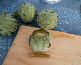 Foto del paso 1 de la receta: Alcachofas en salsa