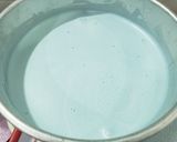 Hình bước làm 5 của món Mousse hoa đậu biếc