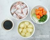 馬鈴薯燒雞_一鍋到底20分鐘的食譜步驟1照片
