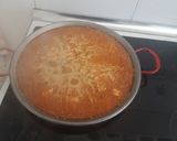 Foto del paso 3 de la receta Arroz caldoso con almejas y langostinos