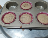 Foto del paso 9 de la receta: Muffins de plátano y nuez, con una cobertura de dulce de leche