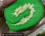 Foto langkah ke 10 dari resep Pandan Rollcake Keto.