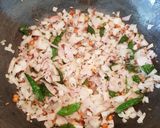 A picture of step 3 of Tomato Thokku.