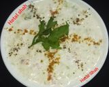 A picture of step 5 of Cucumber Farali Raita.