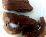 A picture of step 4 of My Lambs Hearts in a Minty Gravy 💕.