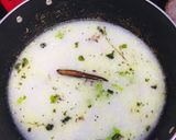 A picture of step 5 of Rava Upma.