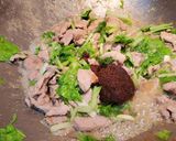 青菜沙茶豬肉的食譜步驟3照片