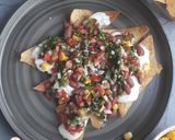 A picture of step 2 of Loaded nachos - QUICK & VIBRANT STARTER.