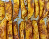 Foto del paso 5 de la receta: Pargo a la Plancha con Patatas Masala al Horno y Mayonesa de Mandarina