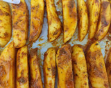 Foto del paso 5 de la receta: Pargo a la Plancha con Patatas Masala al Horno y Mayonesa de Mandarina