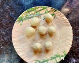 A picture of step 3 of Gulab Jamun.