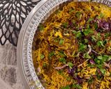 صورة لخطوة 8 من وصفة برياني لحم بحليب جوز الهند 🥥