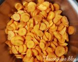 Foto del paso 1 de la receta: Zanahorias con guisantes