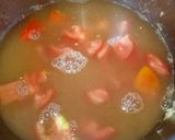 Hình bước làm 4 của món Bún Bò Cà Chua Hành Răm