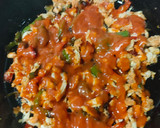 Foto del paso 4 de la receta: Mollete de pollito con pimientos