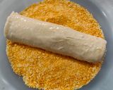 Foto langkah ke 12 dari resep Roti Gulung Crispy Vla Matcha.