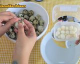 รูปขั้นตอนการทำที่ 4 ของ ไข่นกกระทาดองซีอิ๊วเกาหลี