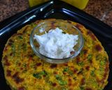 मूली मक्का आटा पराठा (Mooli makka aata paratha recipe in hindi) रेसिपी चरण 4 फोटो