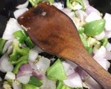 A picture of step 2 of Chilli paneer.