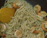 Foto langkah ke 4 dari resep Spaghetti Udang Sambal Ijo.
