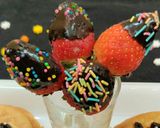 A picture of step 3 of Mix Fruits Chocolates.